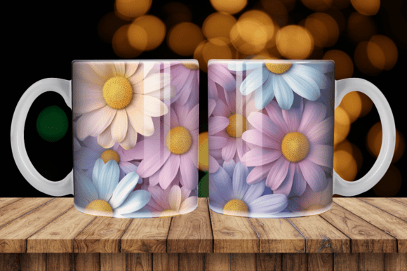Download Spring Floral Mug Tumbler Wrap - Spring Collection