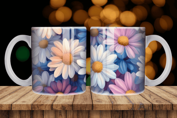 Download Spring Floral Mug Tumbler Wrap - Spring Collection