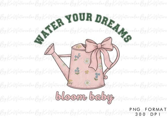 Download Spring Watering Can Hand-drawn PNG - Spring Collection
