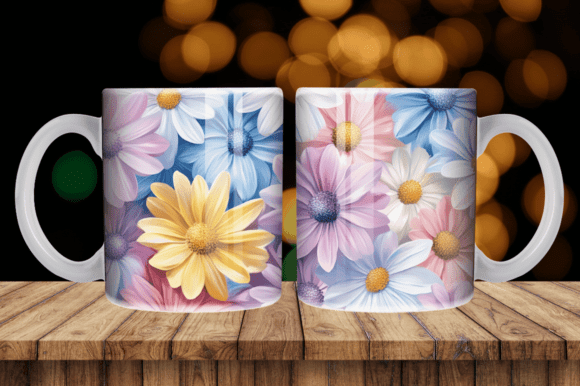 Download Spring Floral Mug Tumbler Wrap - Spring Collection
