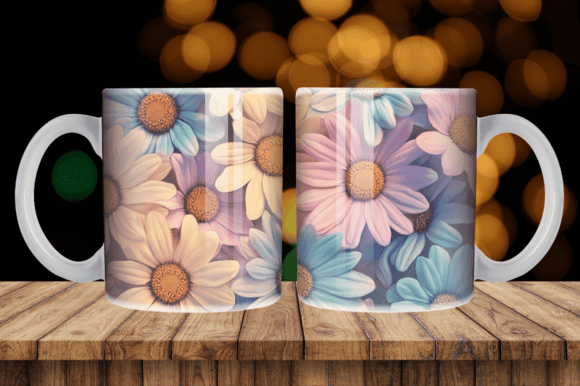 Download Spring Floral Mug Tumbler Wrap - Spring Collection