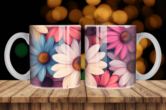 Download Spring Floral Mug Tumbler Wrap - Spring Collection