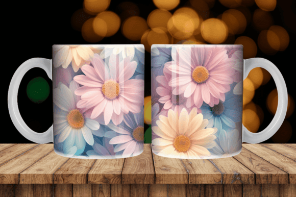 Download Spring Floral Mug Tumbler Wrap - Spring Collection