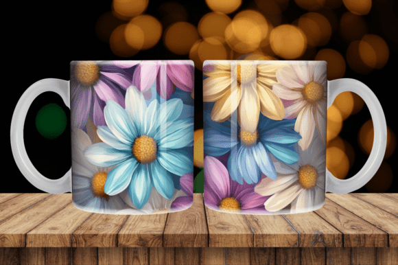 Download Spring Floral Mug Tumbler Wrap - Spring Collection