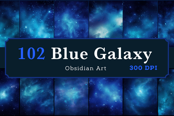 Download Night Sky Blue Galaxy Background - Galaxy Collection